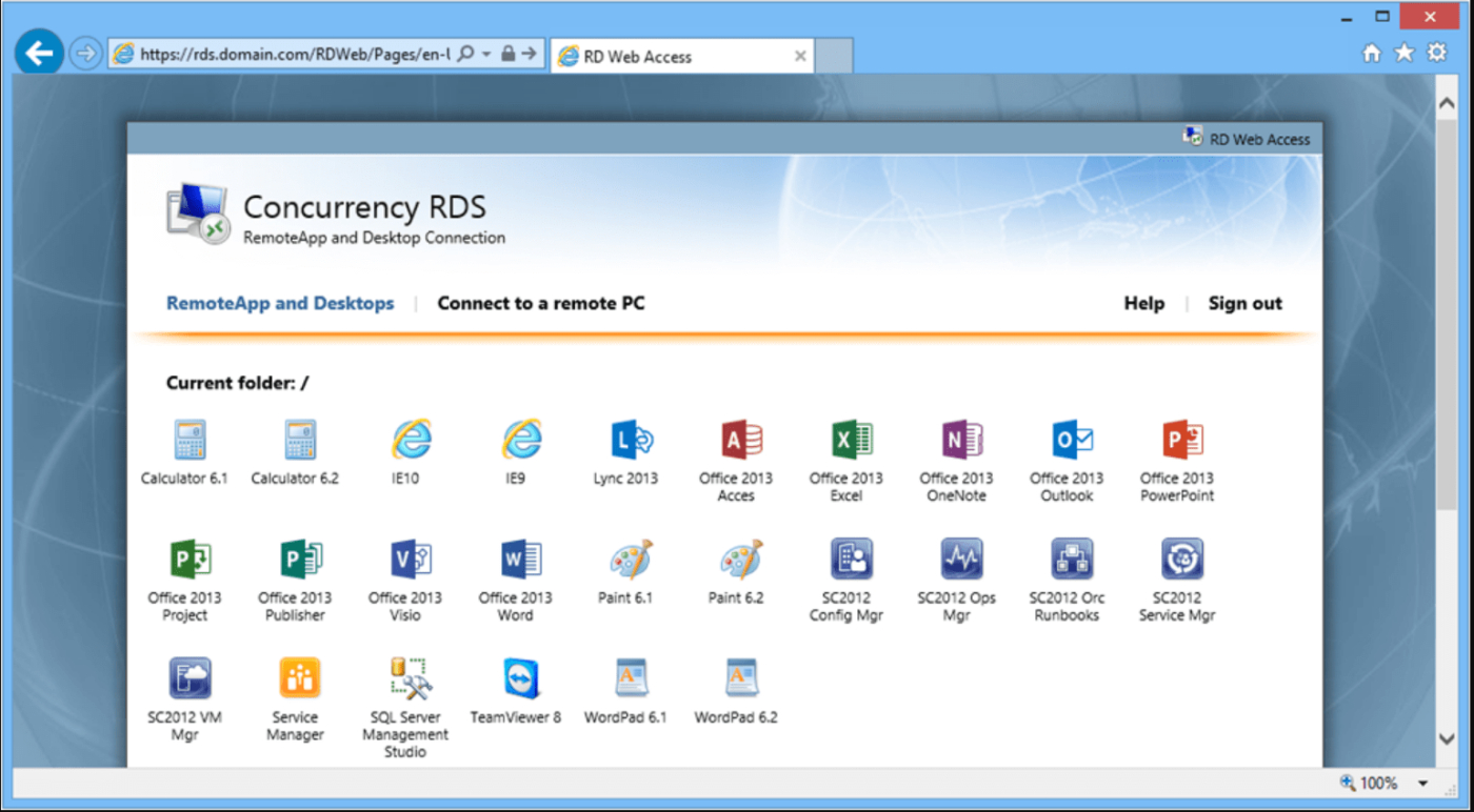 Windows Server 2012 RDS CAL Lisans