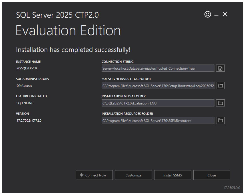 SQL Server 2025 Kurulumu 6
