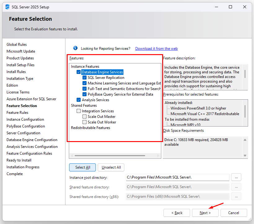 SQL Server 2025 Kurulumu 9